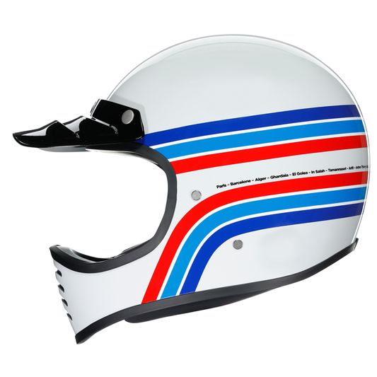 AGV X101 - Dakar 87 - White/Blue/Red