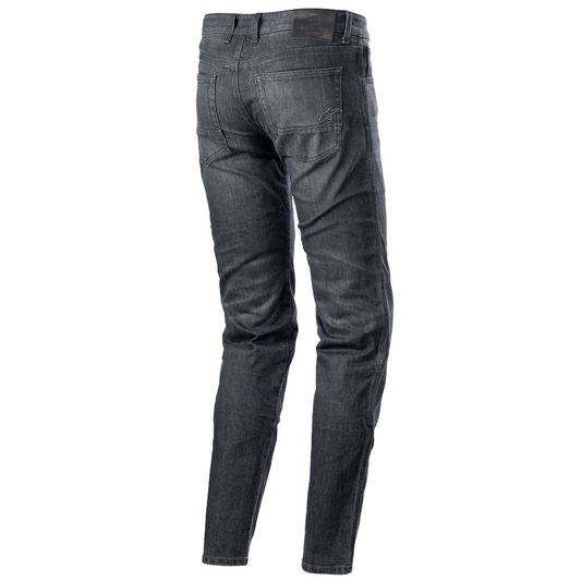 Alpinestars Sektor Tech Denim Riding Pants - Regular - Black Washed