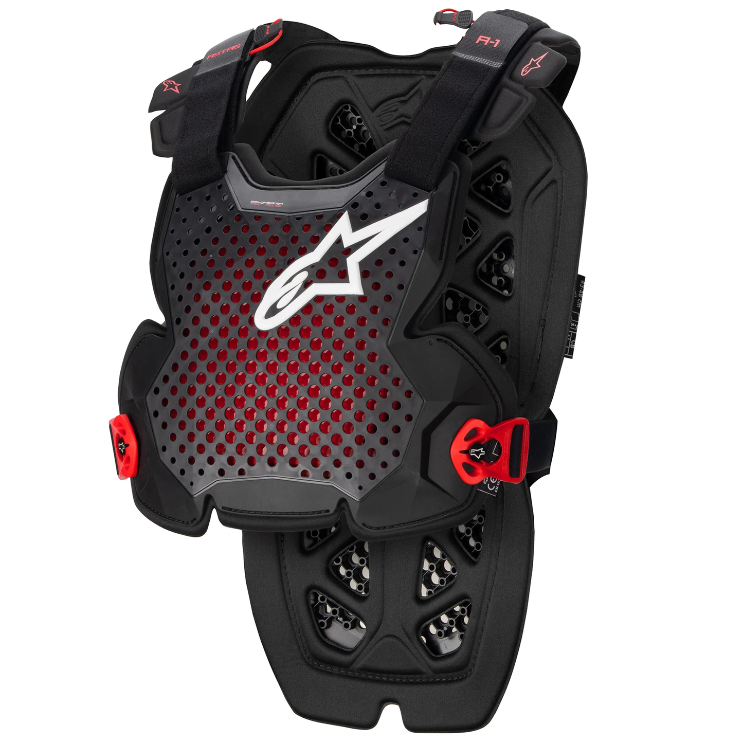 Alpinestars A-1 Pro Chest Protector - Anthracite/Black/Red