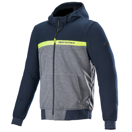 Alpinestars Chrome Street Hoodie - Dark Navy/Dark Grey