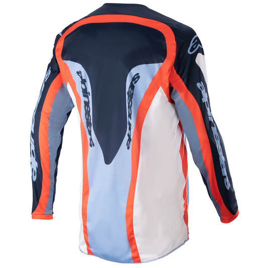 Alpinestars Fluid Agent Jersey - Night Navy/Hot Orange