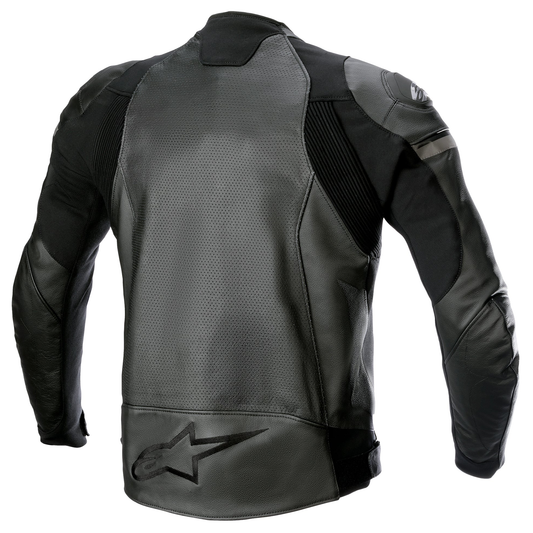 Alpinestars GP Force Airflow Leather Jacket - Black/Black