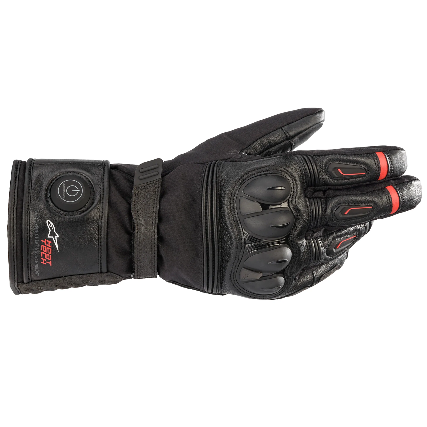 Alpinestars Alpinestars HT-7 Heat Tech Drystar Gloves - Black - Front View