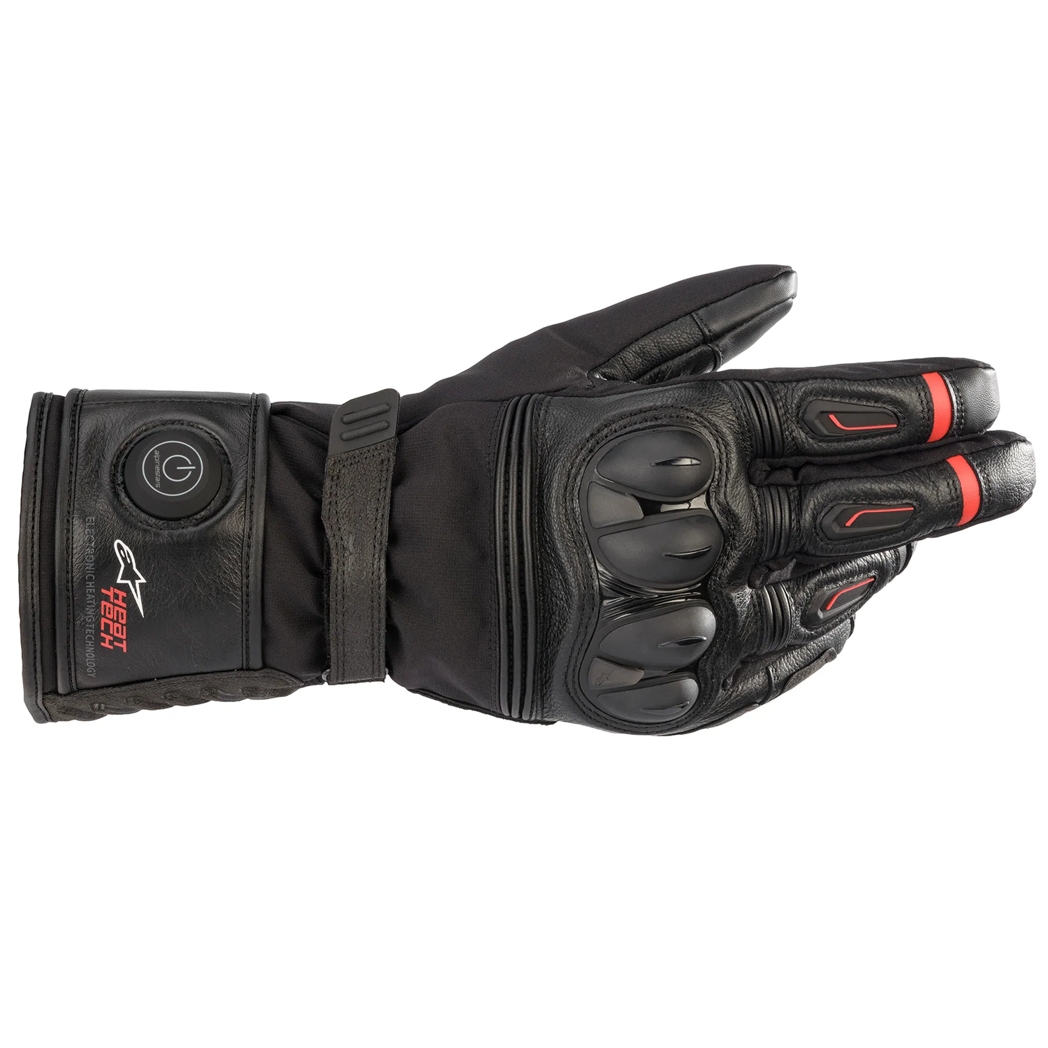 Alpinestars Alpinestars HT-7 Heat Tech Drystar Gloves - Black - Front View