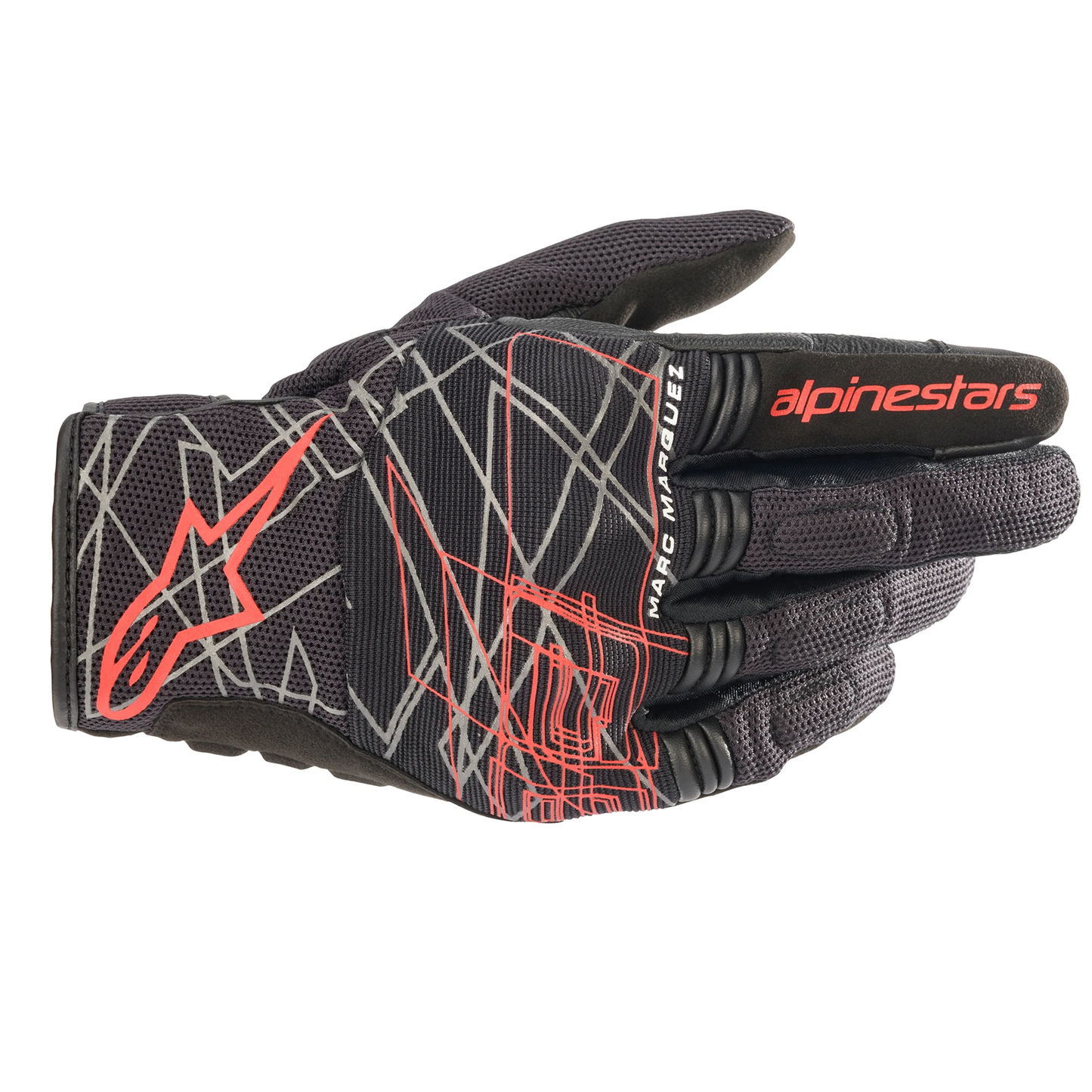 Alpinestars MM93 Losail V2 Gloves - Black/Bright Red
