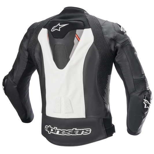 Alpinestars Missile V2 Ignition Leather Jacket - Black/White