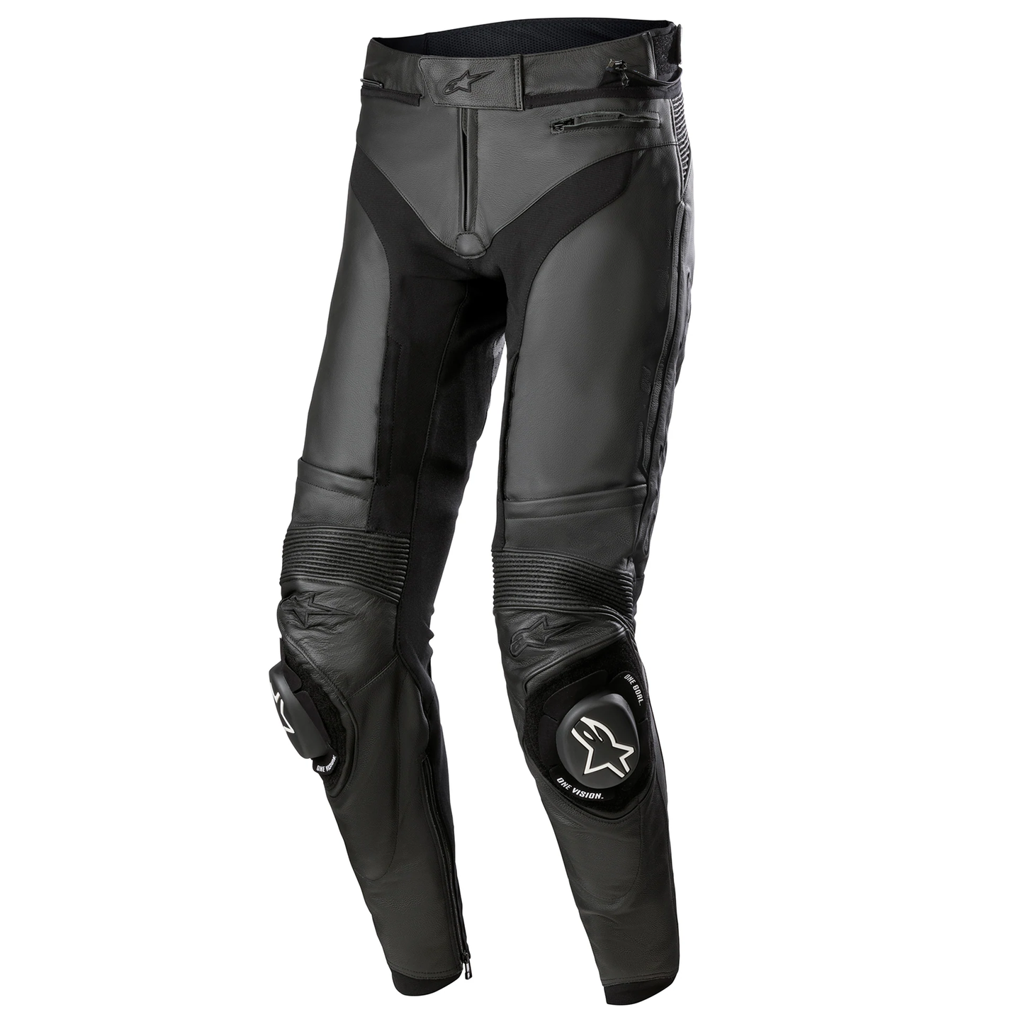 Alpinestars Missile V3 Leather Pants - Short Leg - Black
