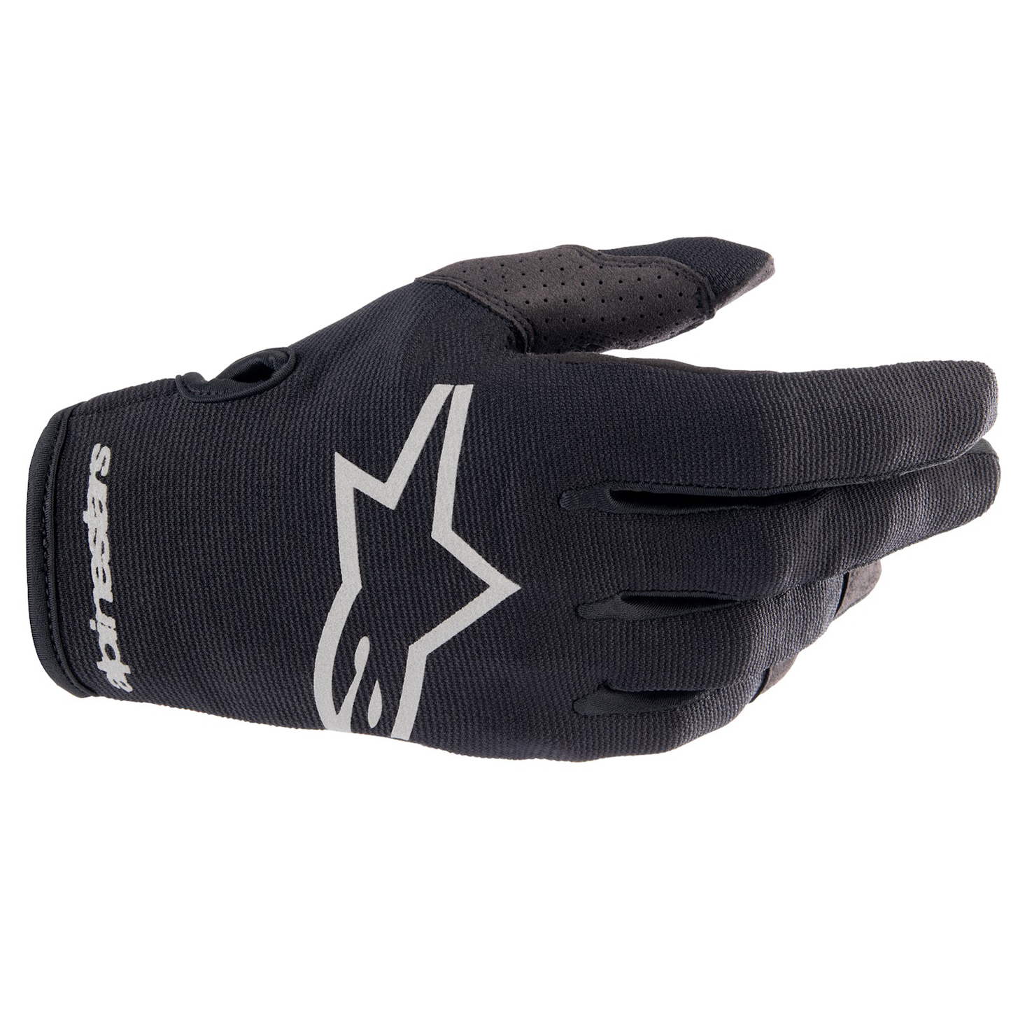 Alpinestars Radar Gloves - Black/Brushed Silver