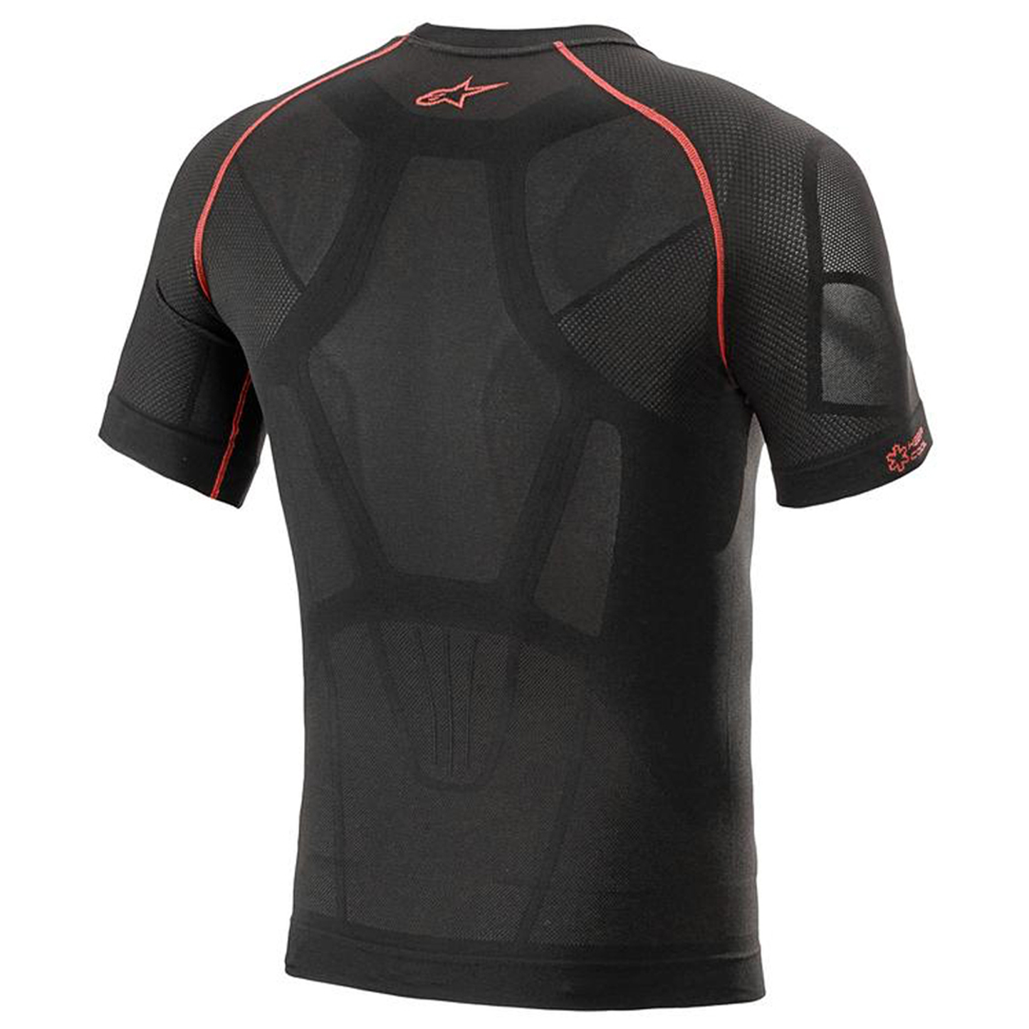 Alpinestars Ride Tech V2 Top Short Sleeve Summer - Black/Red