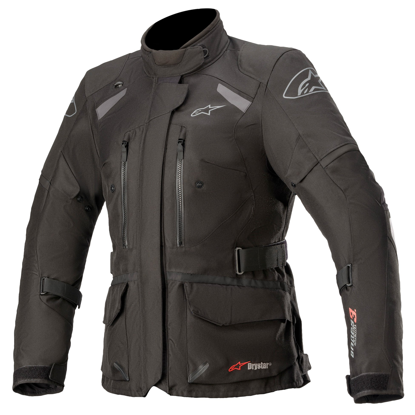 Alpinestars Stella Andes V3 Drystar Jacket - Black/Dark Grey – Gear ...