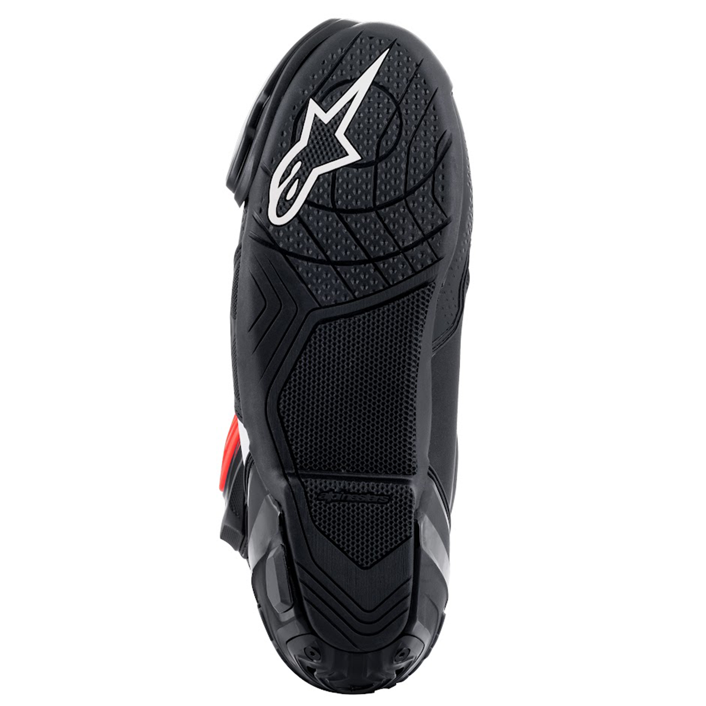 Alpinestars Supertech R Motorcycle Boots - Black White Red Yellow Flo ...