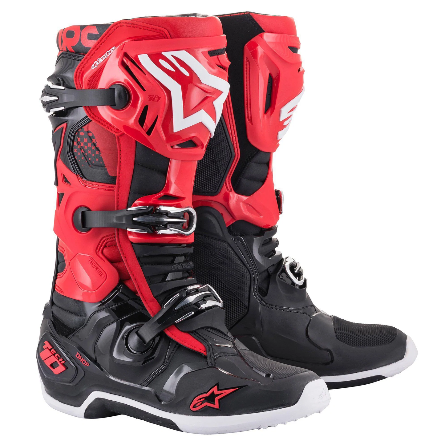 Alpinestars Tech 10 Boots - Red/Black