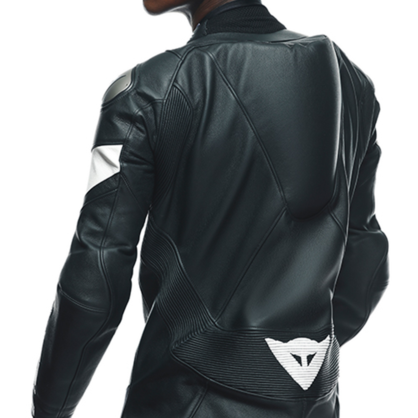 Dainese Tosa 1 Piece Leather Suit Perf. - Black/White