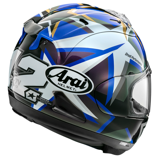 Arai RX-7V Evo - Maverick Star  & Free Dark Visor