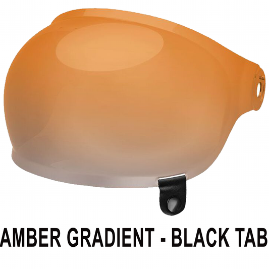 Bell Bullitt Bubble Visor - Amber Gradient