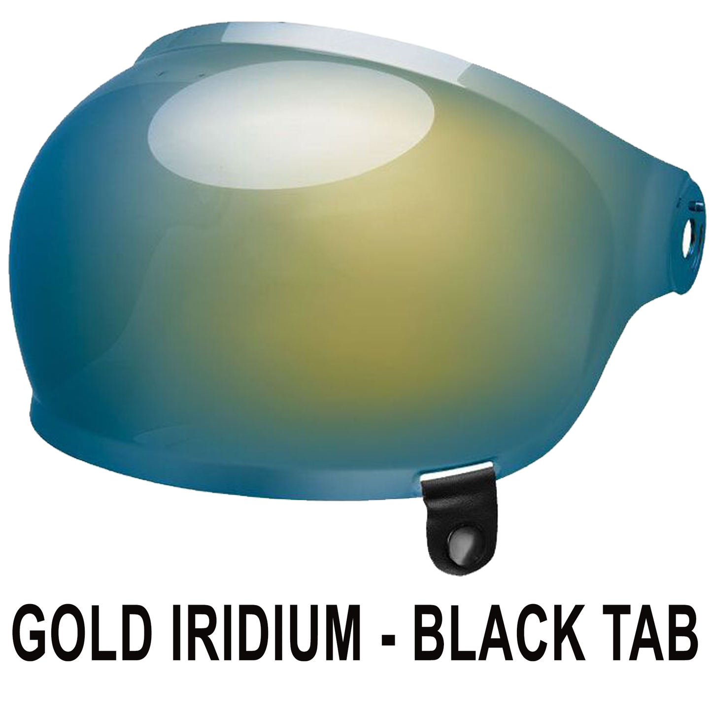 Bell Bullitt Bubble Visor - Gold Iridium