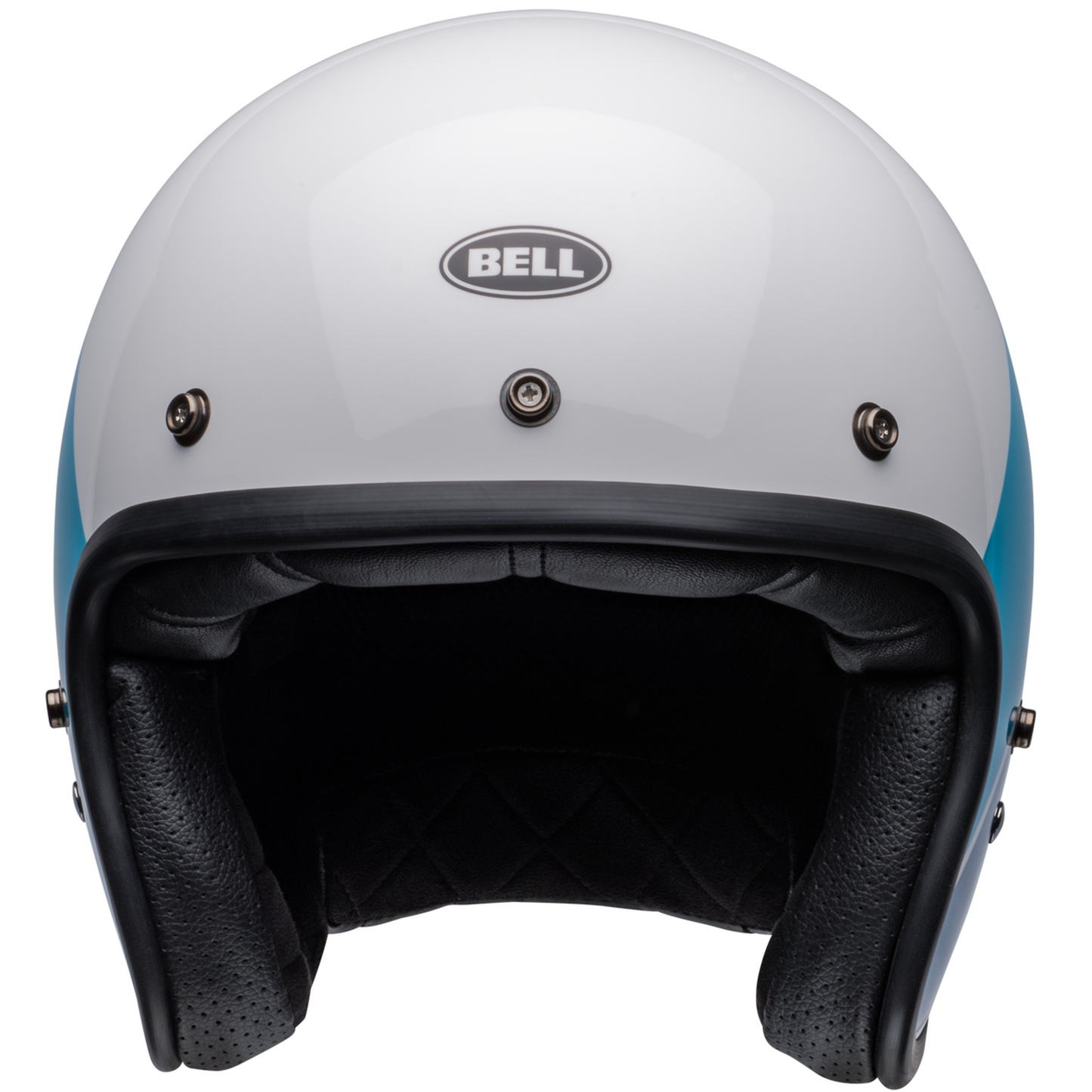 Bell Custom 500 - Riff Gloss White/Blue