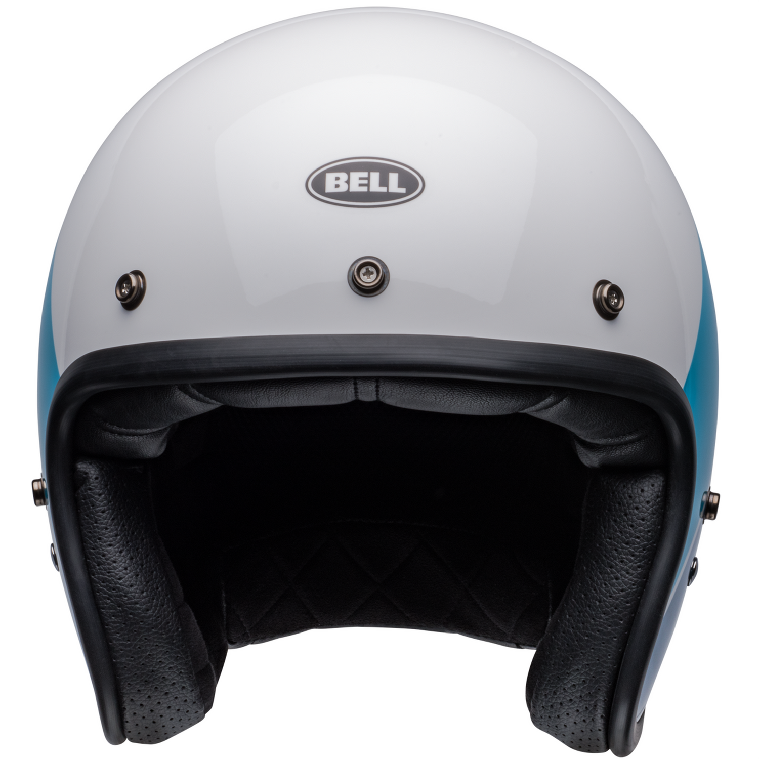 Bell Custom 500 Riff Gloss White Blue