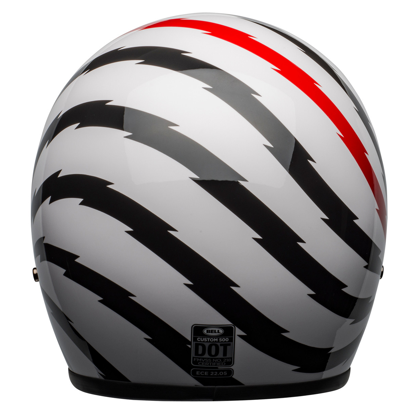 Bell Custom 500 - Vertigo White/Black/Red