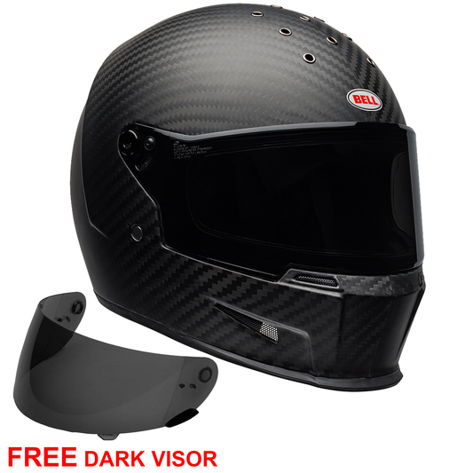 Bell Eliminator Carbon - Matt Black - Includes Dark Visor