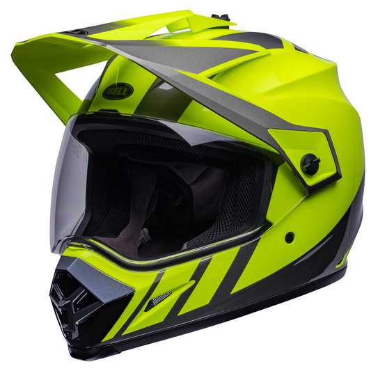 Bell MX-9 Adventure MIPS - Dash Hi-Viz Yellow/Grey