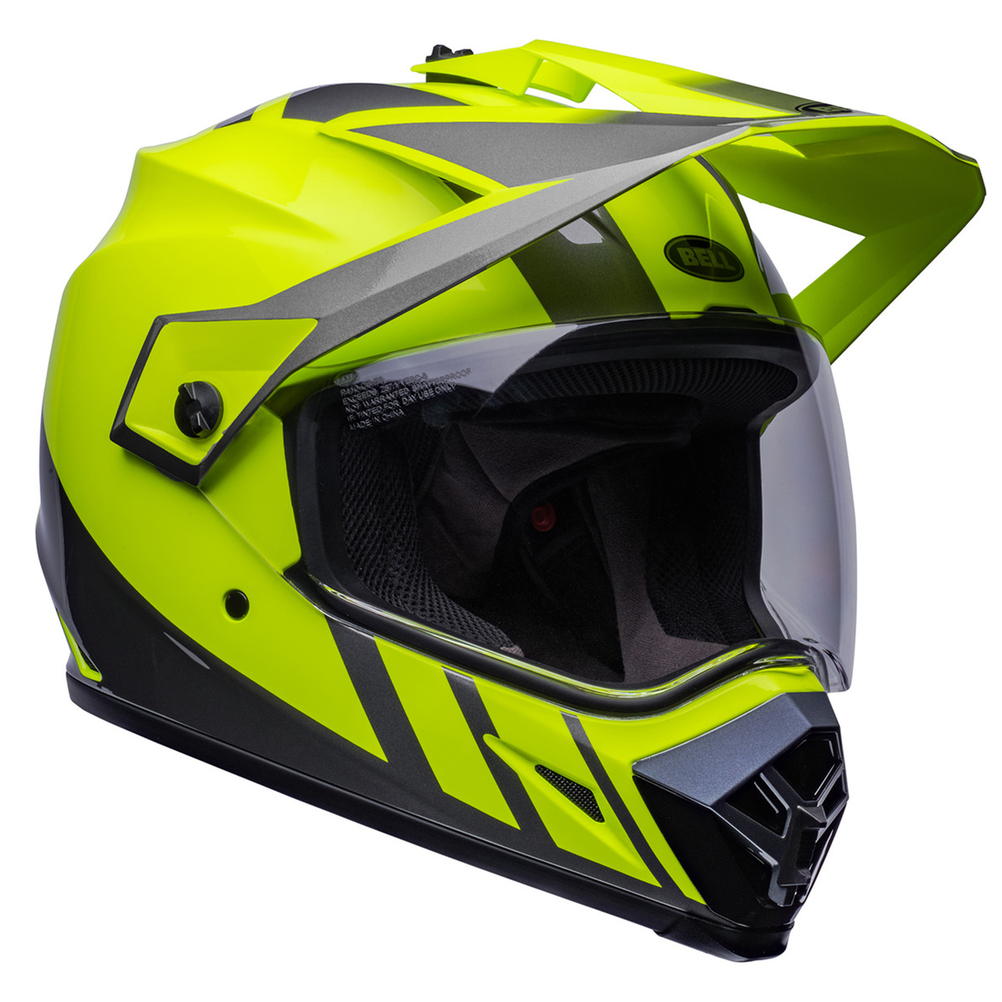 Bell MX-9 Adventure MIPS - Dash Hi-Viz Yellow/Grey