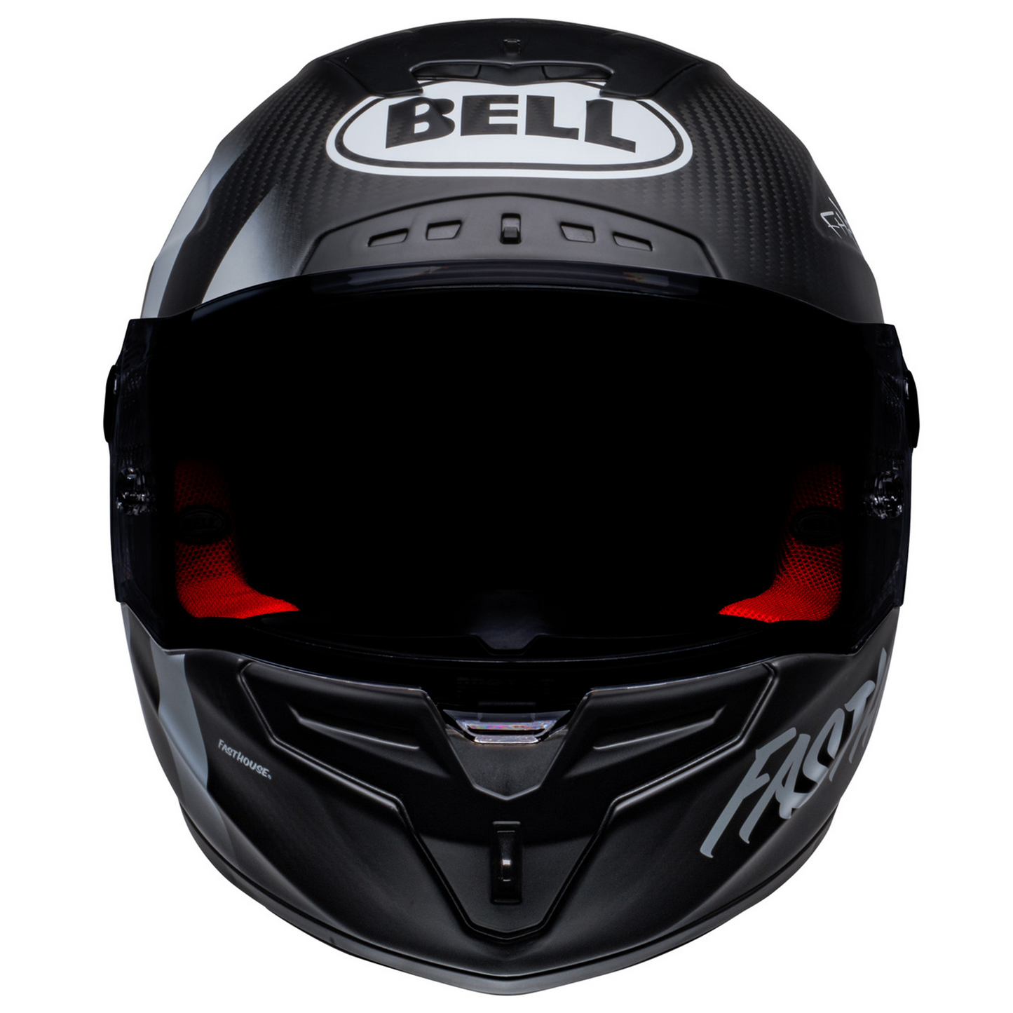 Bell Race Star Flex DLX - Fasthouse Street Punk Gloss Black - Protint Visor