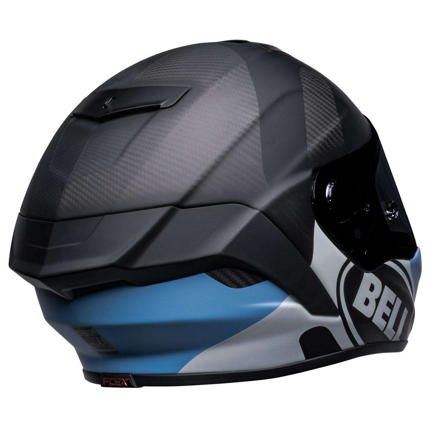 Bell Race Star Flex DLX - Hello Cousteau Algae Matt Black/Blue - Protint Visor