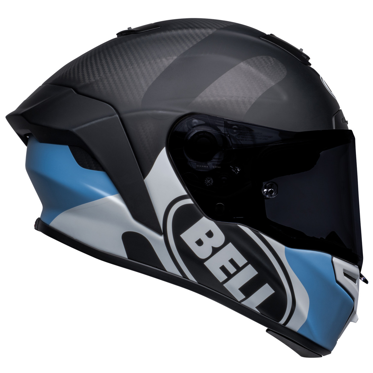 Bell Race Star Flex DLX - Hello Cousteau Algae Matt Black/Blue - Protint Visor