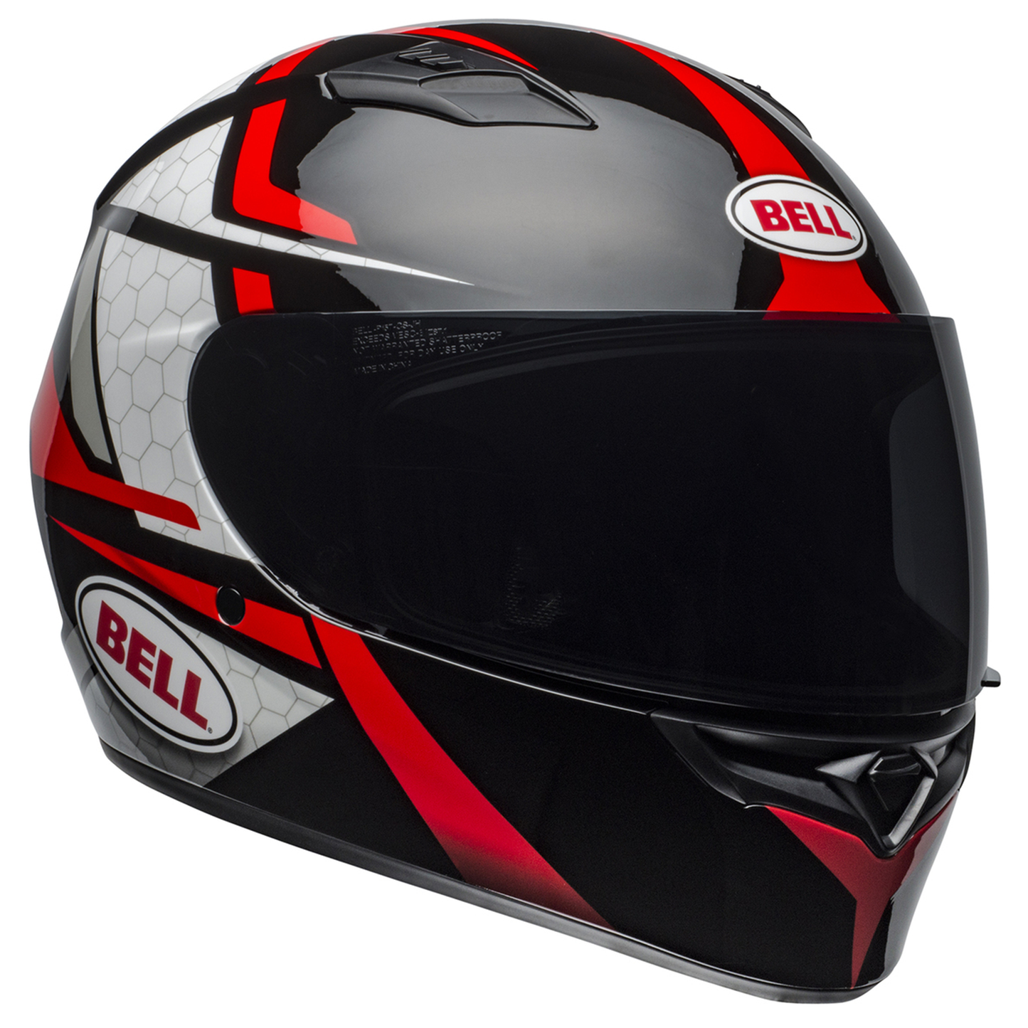 Bell Qualifier - Flare Gloss Black/Red