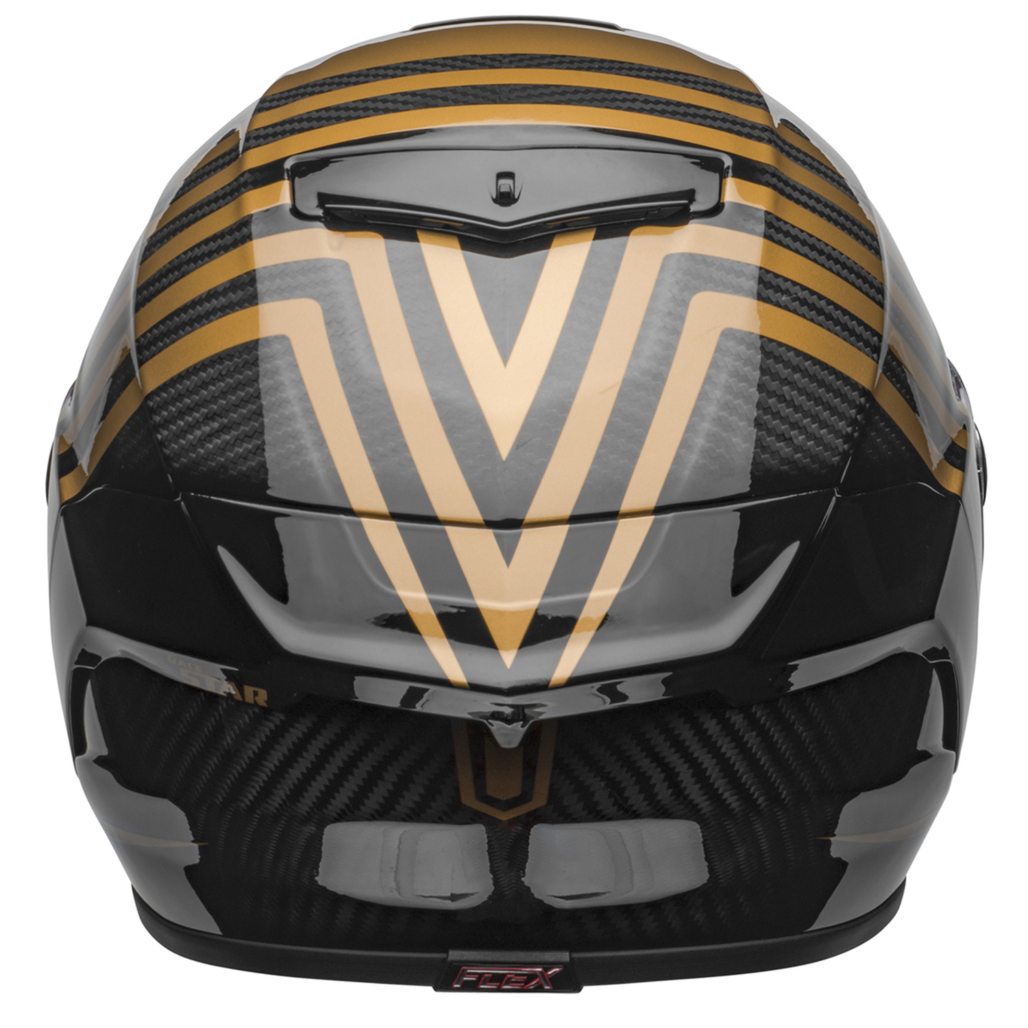 bell gold flake helmet Bell Race Star Flex DLX Black/Gold Helmet