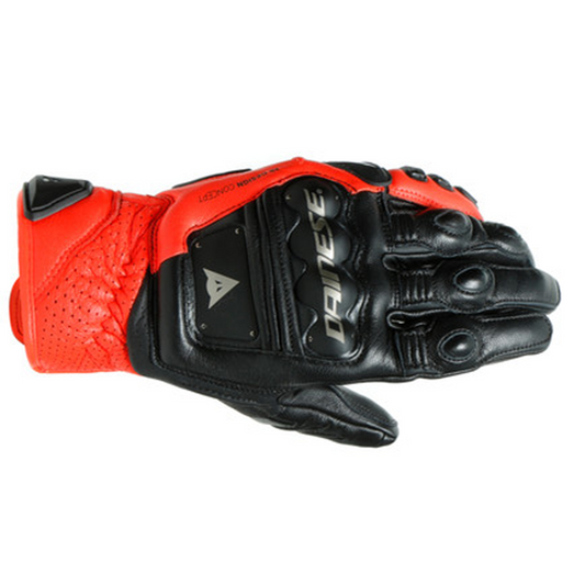 Dainese 4-Stroke 2 Gloves - Black/Flo Red