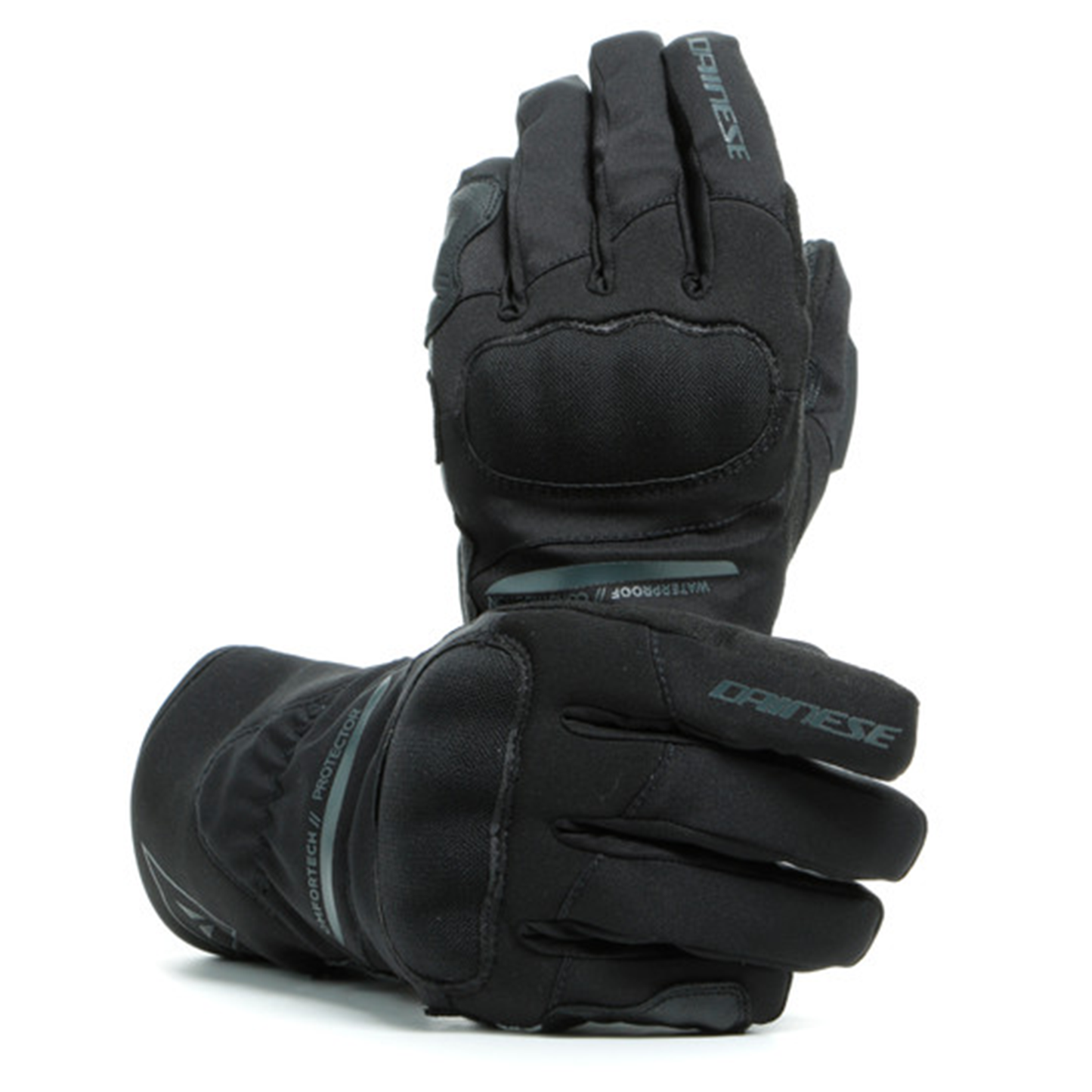 Dainese Aurora D-Dry Ladies Gloves - Black/Black (631)