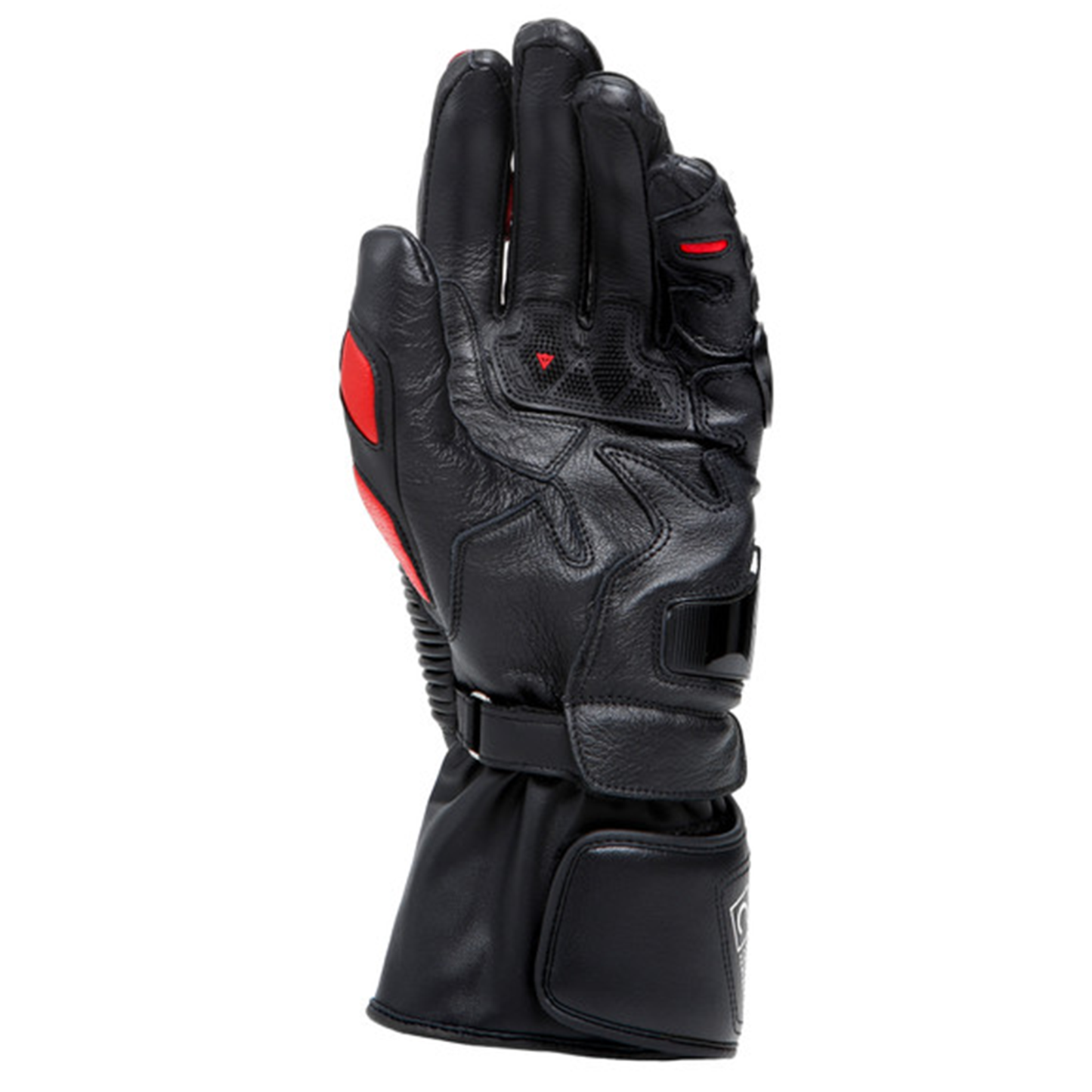 Dainese Druid 4 Leather - Black/Lava Red/White