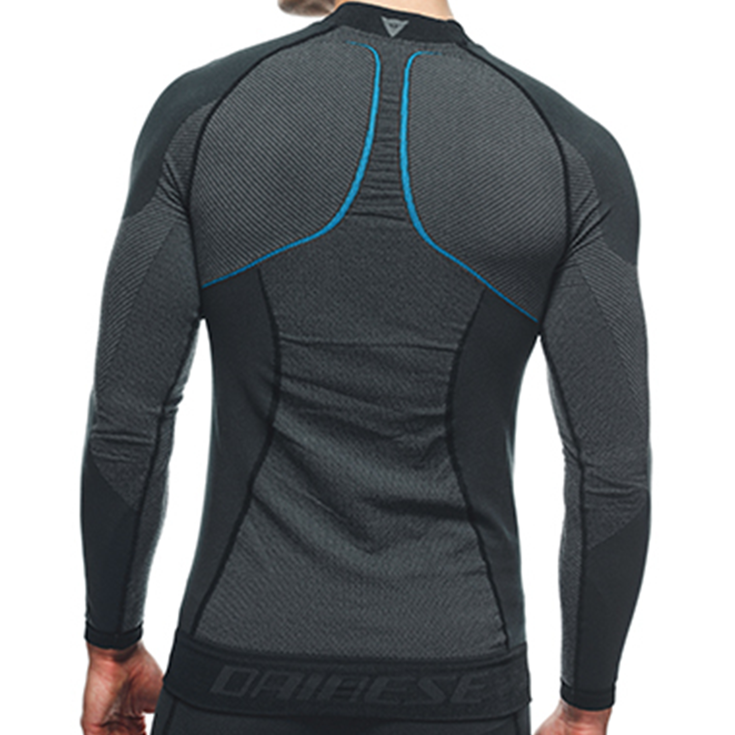 Dainese Dry Long Sleeve - Black/Blue (607)