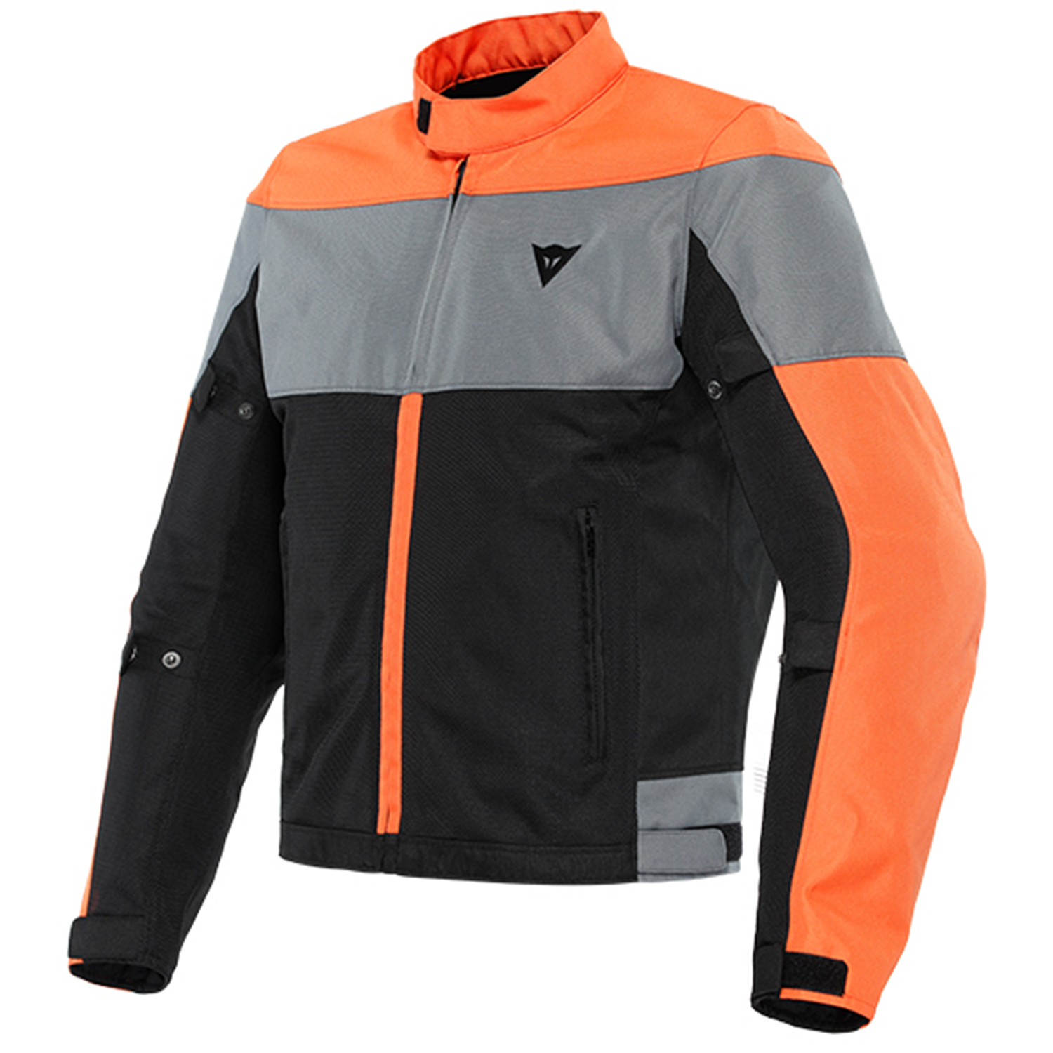 Dainese Elettrica Air Tex Jacket - Black/Flame Orange/Charcoal Dainese Elettrica Air Tex Jacket - Black/Flame Orange/Charcoal
