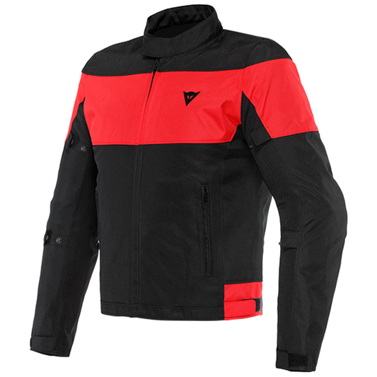 Dainese Elettrica Air Tex Jacket - Black/Lava Red
