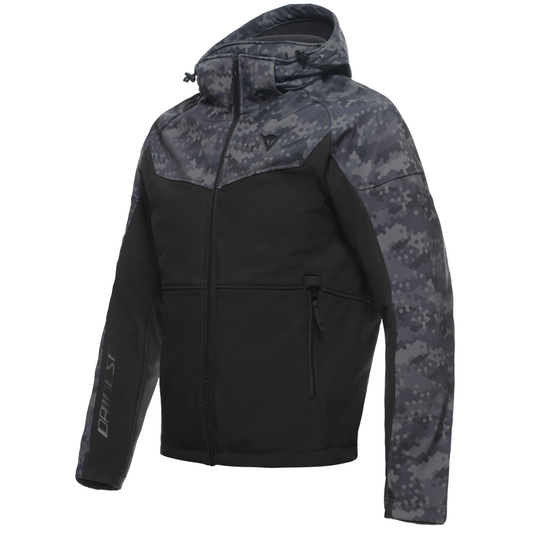 Dainese Ignite Tex Jacket - Black/Camo-Grey (93H)