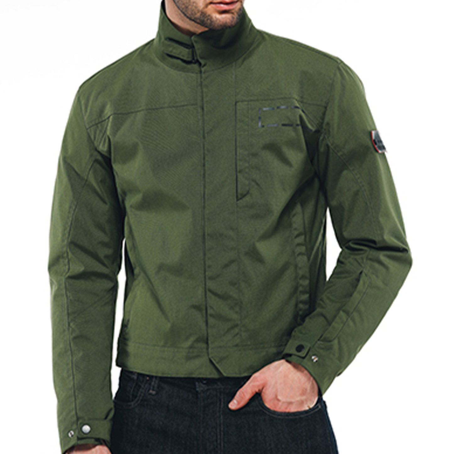Dainese Kirby D-Dry Jacket - Bronze Green