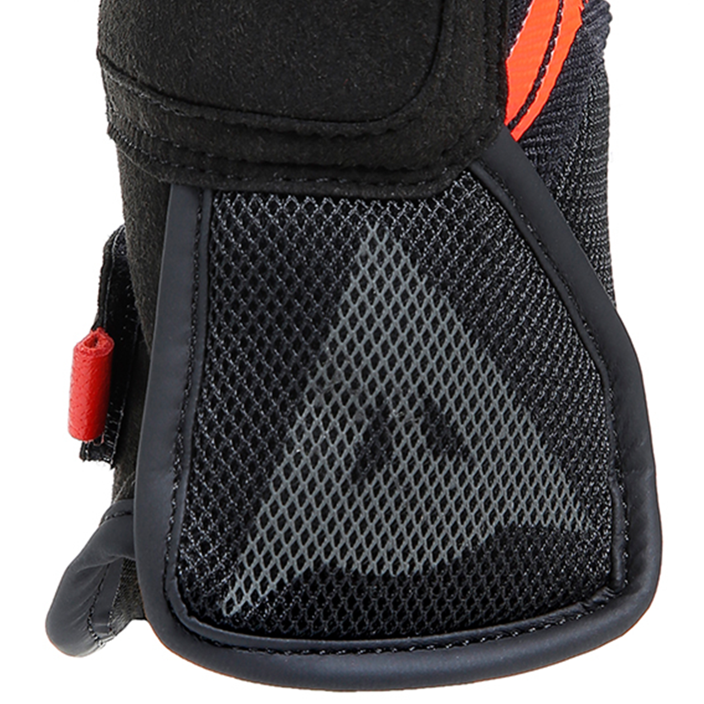 Dainese Mig 3 Air Tex Gloves - Black/Flo Red