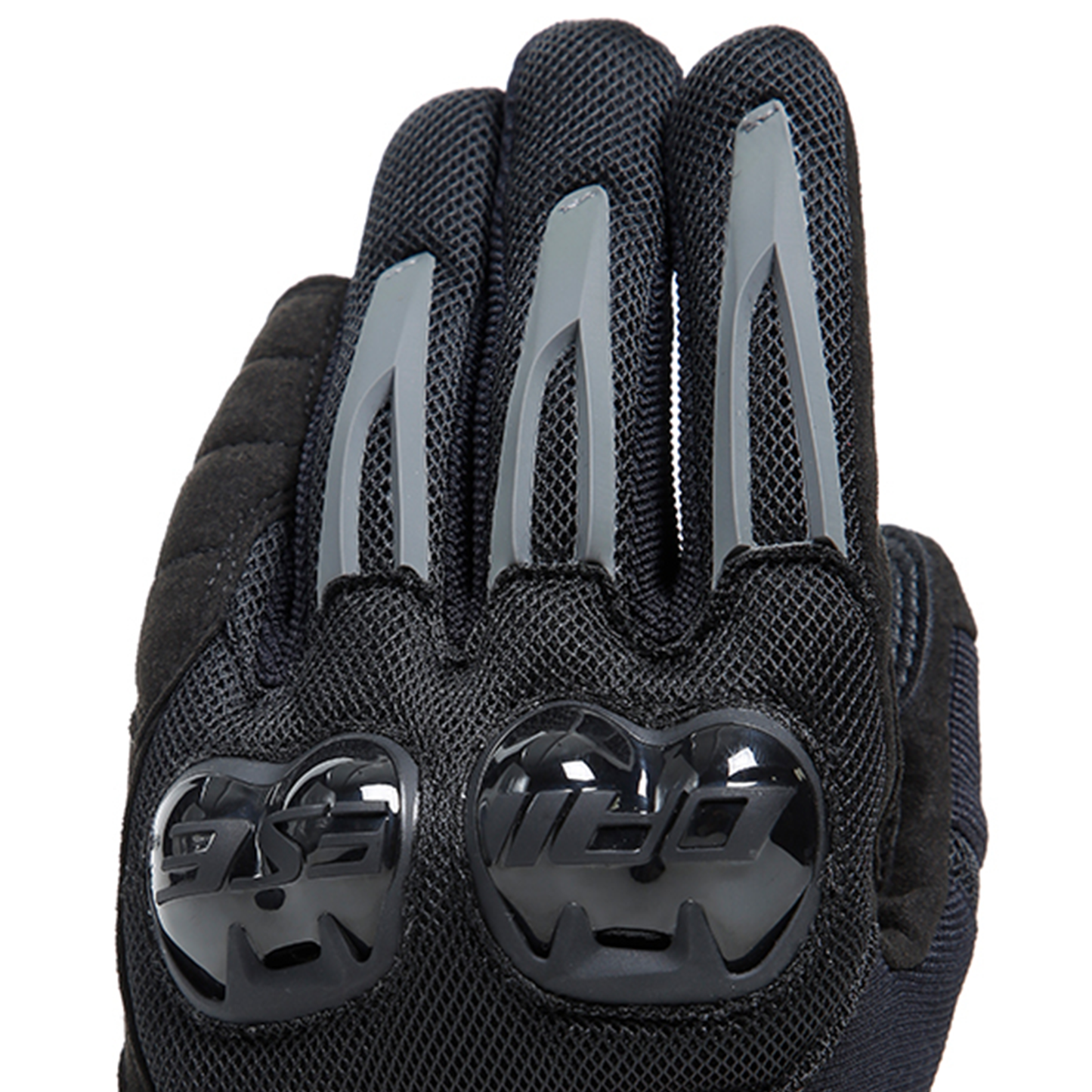 Dainese Mig 3 Air Tex Gloves - Black/Flo Red