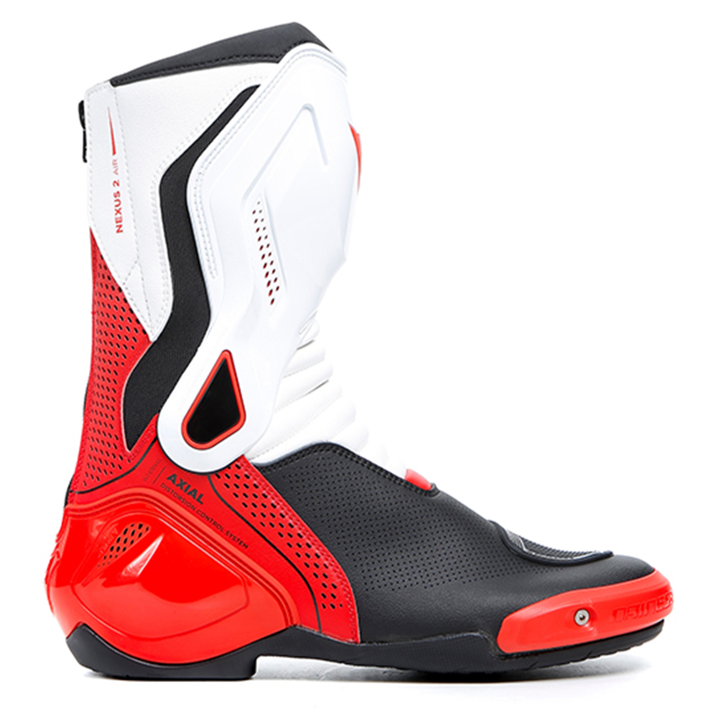 Dainese Nexus 2 Air Boots - Black/White/Lava Red