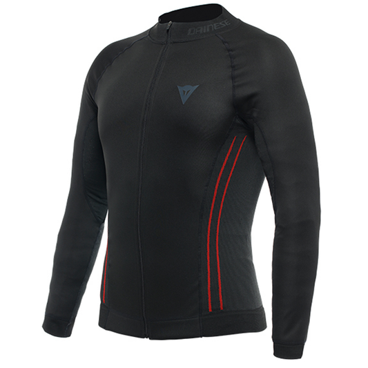 Dainese No Wind Thermo Long Sleeve - Black/Red (606)