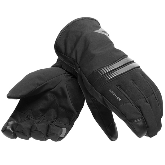 Dainese Plaza 3 D-Dry Gloves - Black/Anthracite