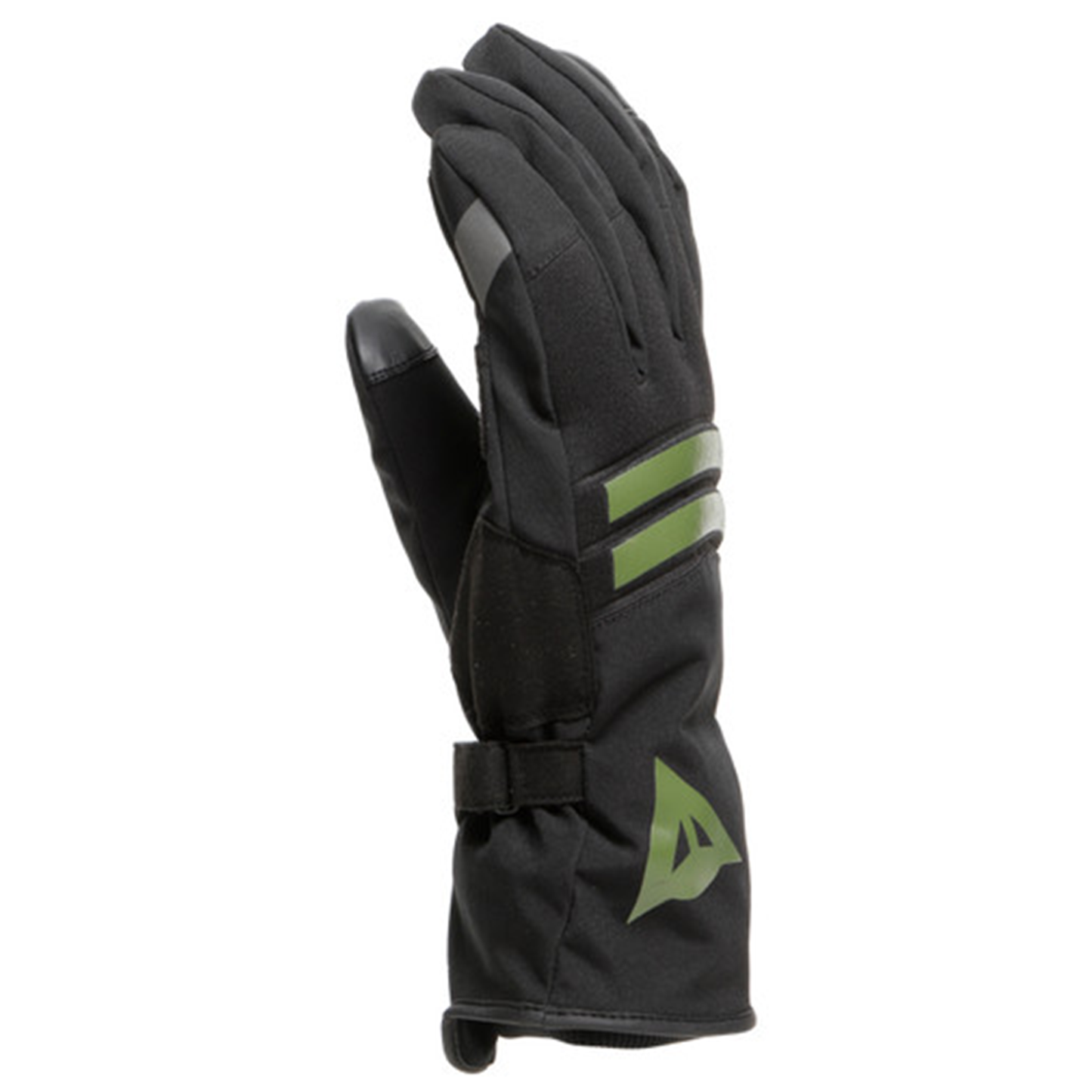 Dainese Plaza 3 D-Dry Gloves - Black/Bronze Green