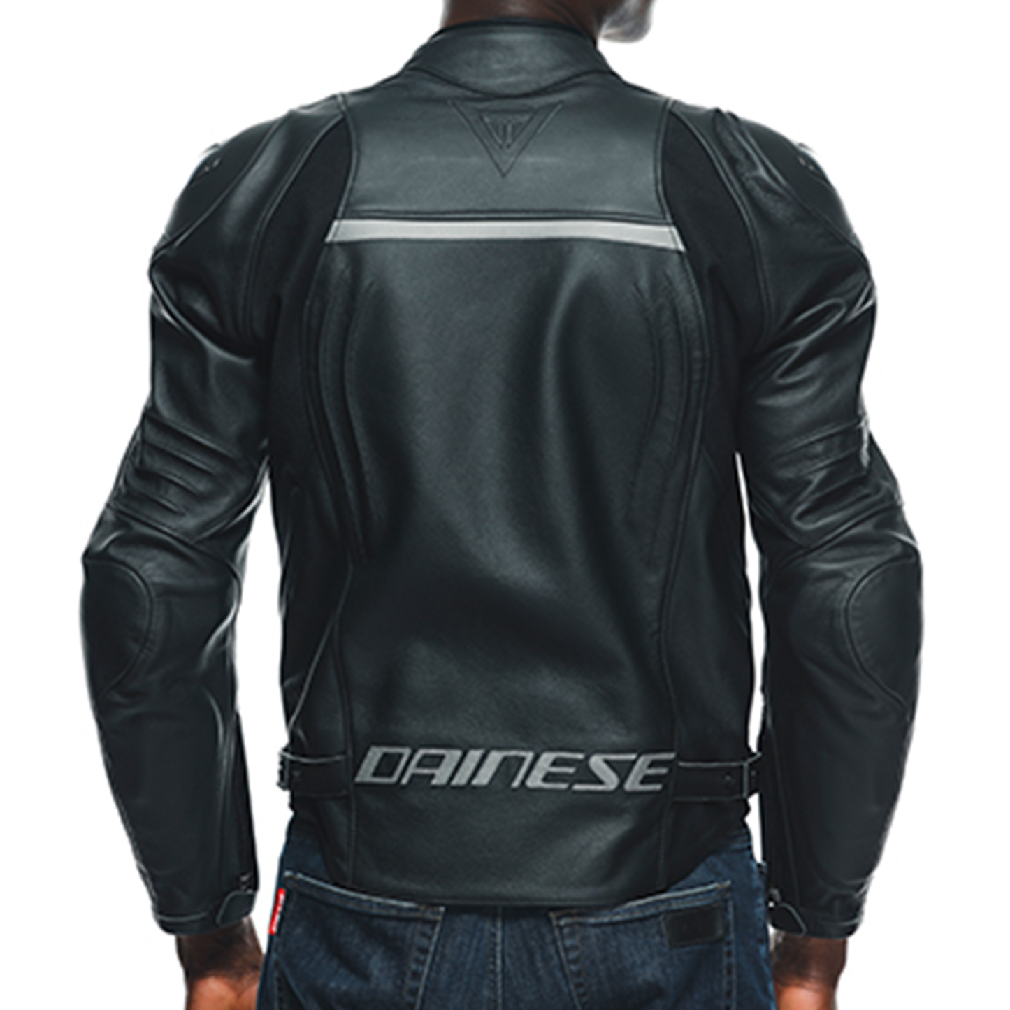 Dainese Racing 4 Leather Jacket - Black – Gear Change Online