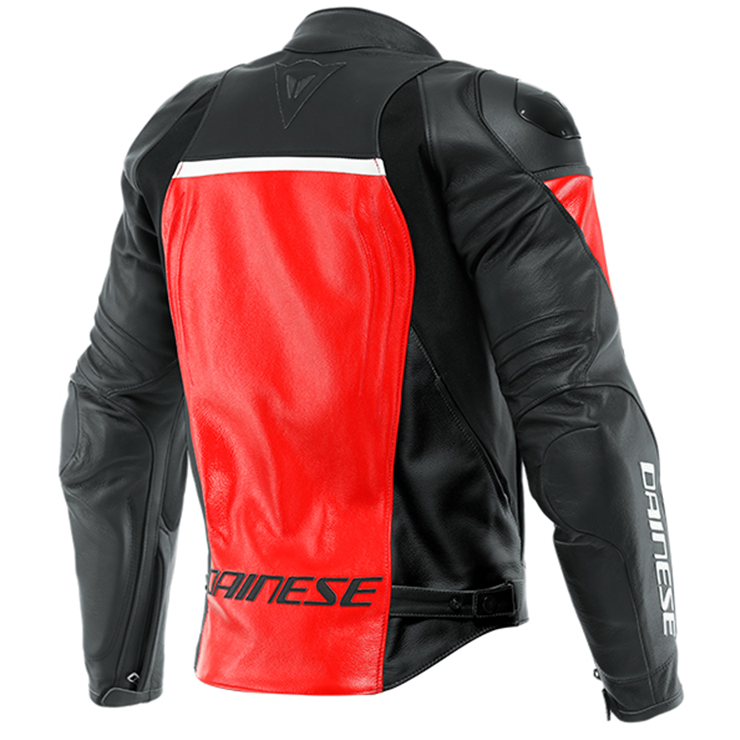 Dainese Racing 4 Leather Jacket - Lava Red/Black