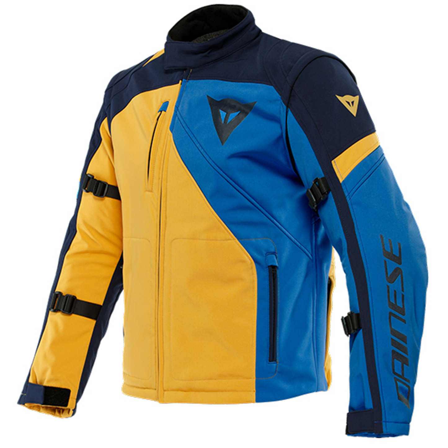 Dainese Ranch Tex Jacket - Mineral Yellow/Black Iris/Light Blue