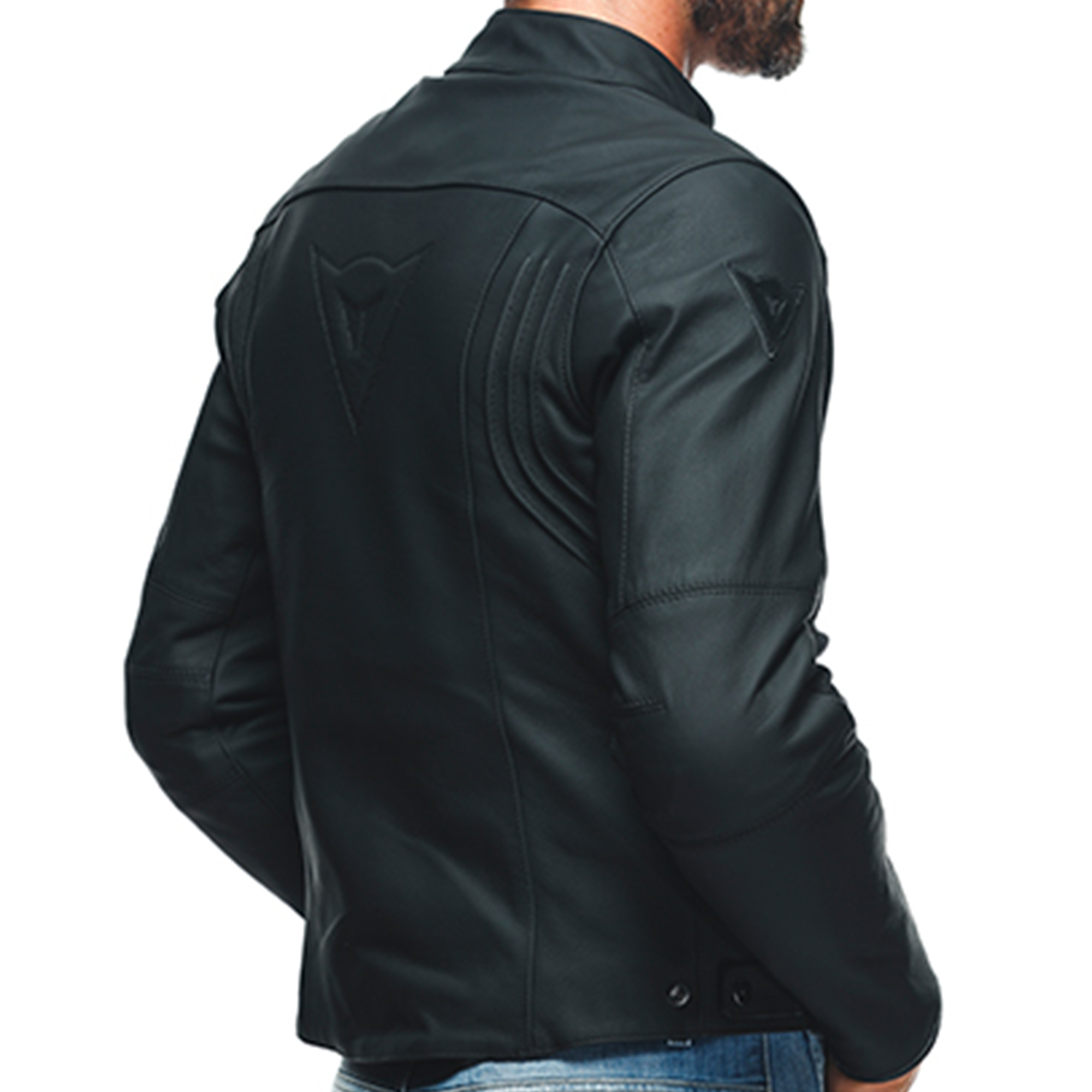 Dainese Razon 2 Leather Jacket - Black – Gear Change Online