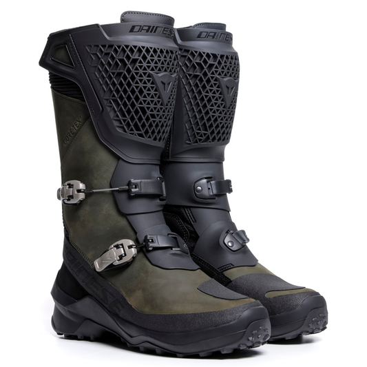 Dainese Seeker Gore-Tex Boots - Black/Army Green (70H)